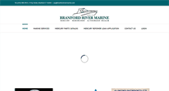 Desktop Screenshot of branfordrivermarine.com